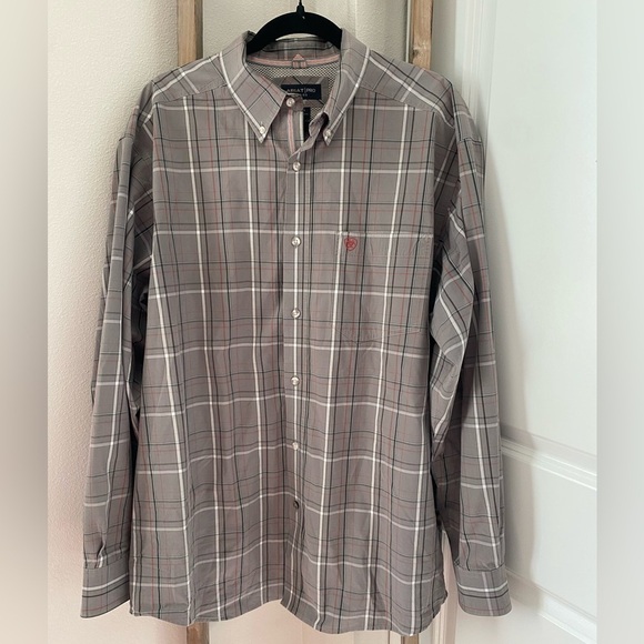 Ariat Other - NWOT - Ariat - Pro Series - Casual Button Down Shirt with Classic Plaid Design
